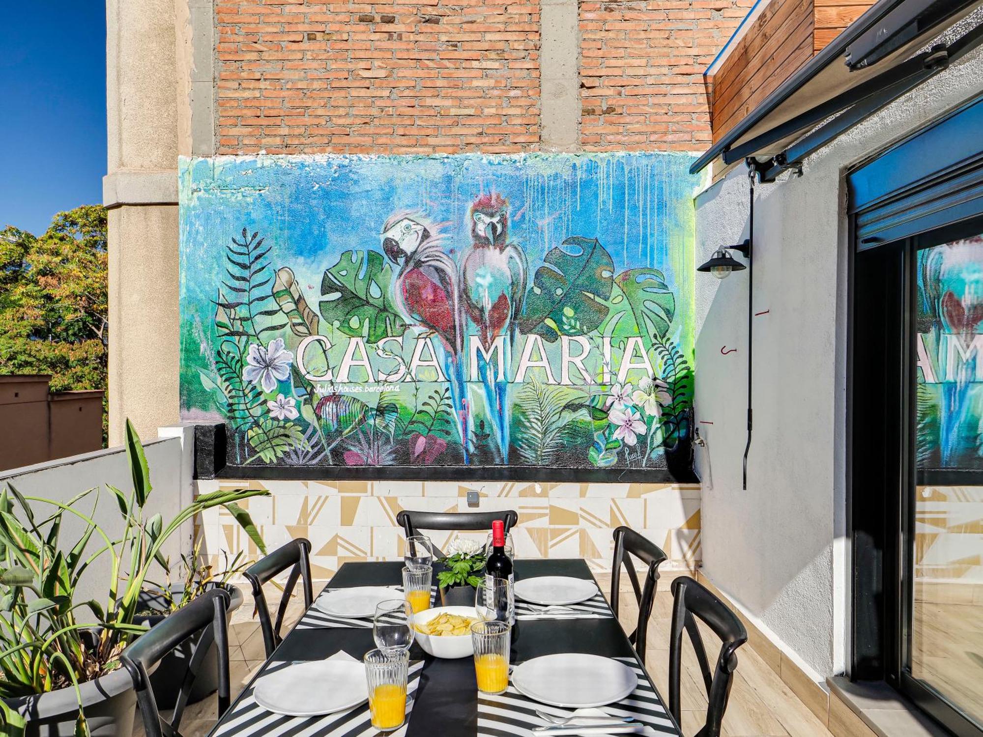 Casa Maria Townhouse- Terrace-4 Bedrooms L'Hospitalet de Llobregat Eksteriør billede