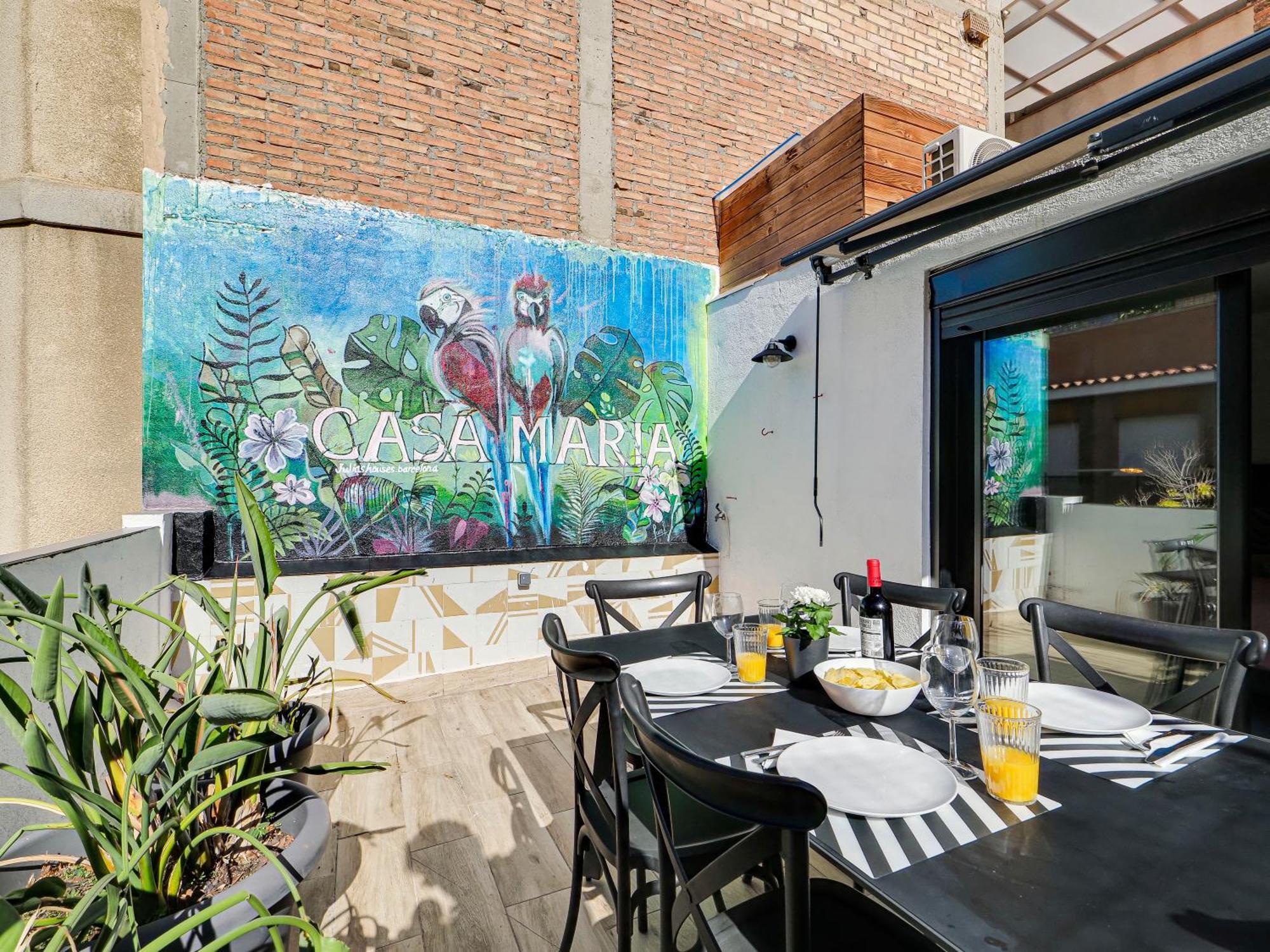 Casa Maria Townhouse- Terrace-4 Bedrooms L'Hospitalet de Llobregat Eksteriør billede